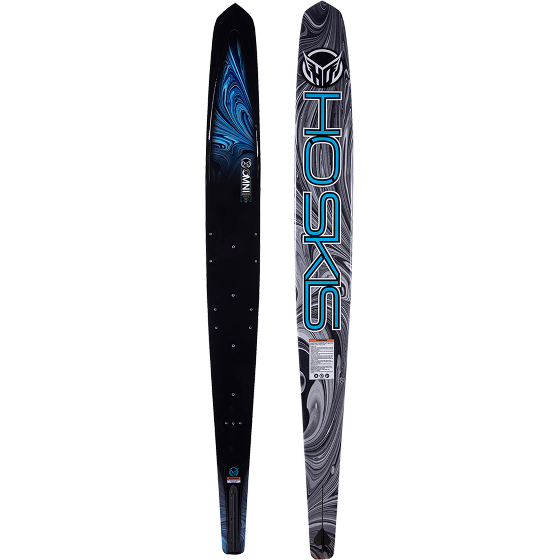 2024 HO Sports Omni All-Over Waterski H23OM - Black / Blue